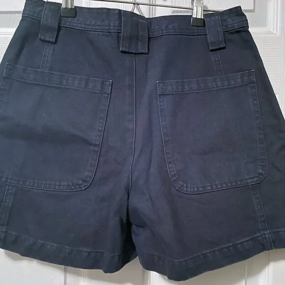Alex Mill Phoebe Shorts in Navy Denim